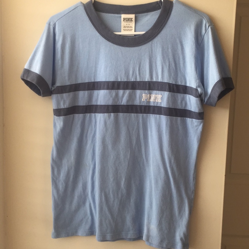 VS PINK blue tee